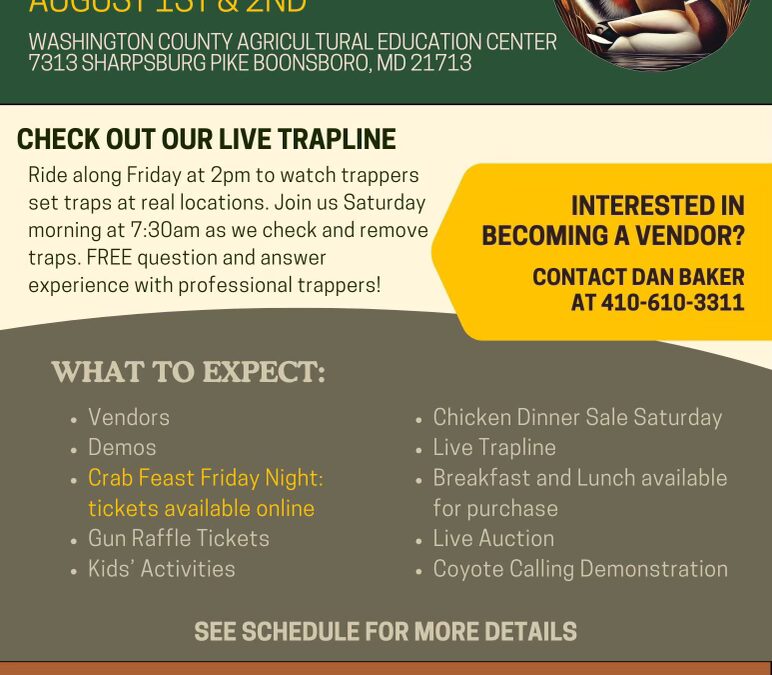 Maryland Fur-Trapper’s, Hunter’s & Sportsman’s Show