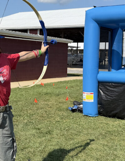 Boy Scotts (Kids game with bow and arrow)