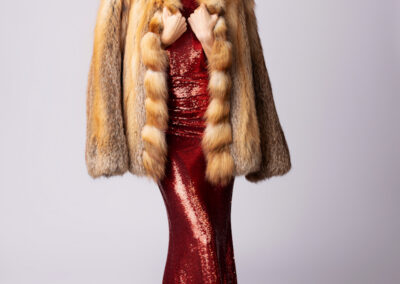 2026 Red Fox Fur Coat Presentation